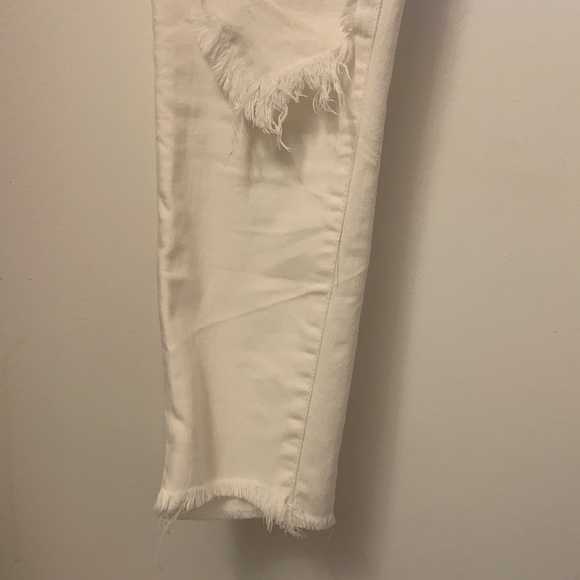 White high rise cropped jeans - Picture 7 of 7